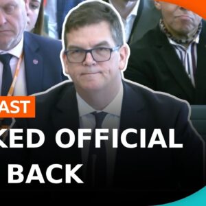 Has the UK Prime Minister Keir Starmer been undermined by former top official? | BBC Newscast