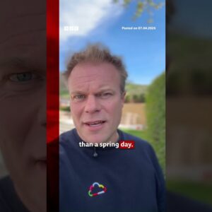 It’s going to be how warm on Wednesday? #Weather #BBCNews