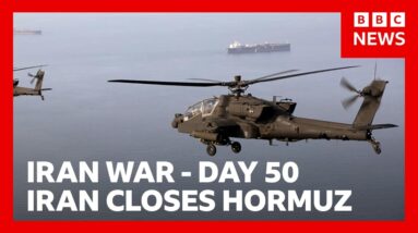 Ships report attacks in Strait of Hormuz after Iran closes vital waterway again | BBC News