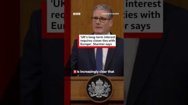 "Long-term national interest requires closer partnership" with Europe, the PM said. #BBCNews