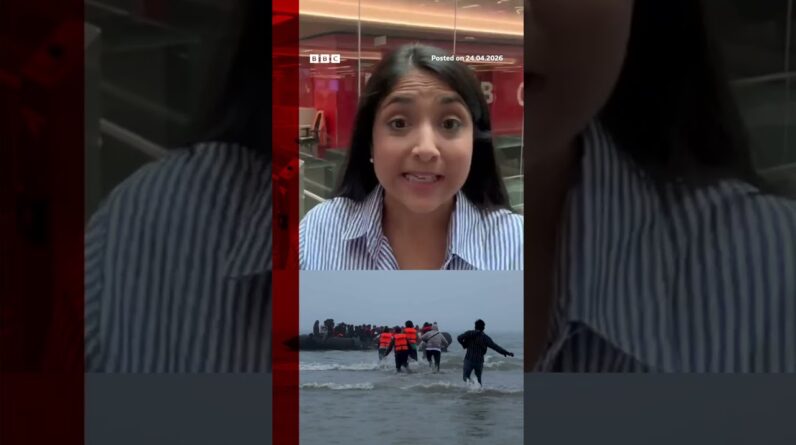 UK government signs new deal to stop illegal migrants crossing the channel #EnglishChannel #BBCNews