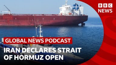 Could 'opening' Strait of Hormuz boost Iran peace talks? | Global News Podcast
