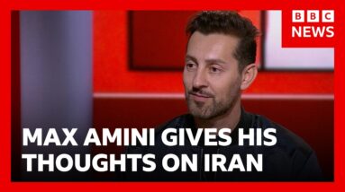 'The people of Iran are friendly, loving people,’ says comedian Max Amini | BBC News