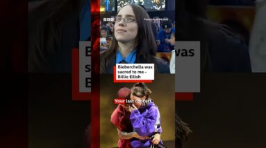 Bieberchella was sacred to me, says Billie Eilish. #Coachella #JustinBieber #BBCNews