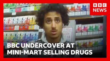 High Street mini-marts selling cocaine and cannabis, BBC secret filming reveals | BBC News