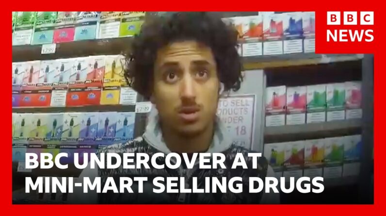 High Street mini-marts selling cocaine and cannabis, BBC secret filming reveals | BBC News