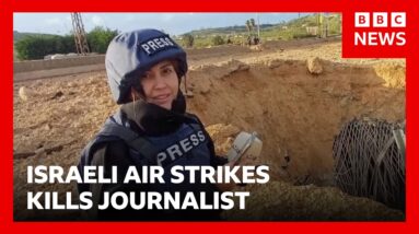 Lebanon accuses Israel of targeting journalist killed in air strike | BBC News