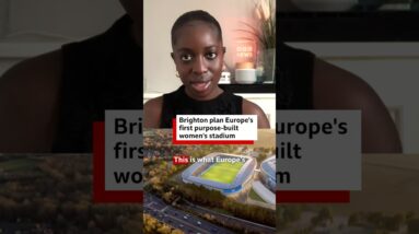 Brighton plan Europe's first purpose-built £80m women's stadium. #Football #BBCNews