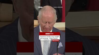 King Charles warned the unique US-UK alliance "cannot rest on past achievements". #BBCNews