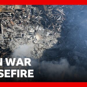 Israeli attacks on Lebanon 'grave violation' of US-Iran ceasefire, says Iranian minister | BBC News