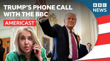 What happened when the BBC cold-called US President Donald Trump? | BBC Americast