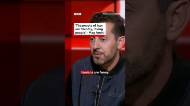 'The people of Iran are friendly, loving people,’ says comedian Max Amini. #BBCNews