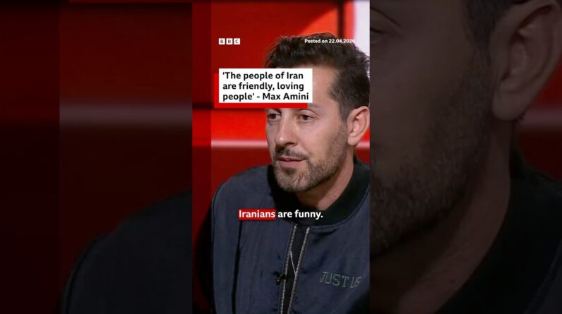 'The people of Iran are friendly, loving people,’ says comedian Max Amini. #BBCNews
