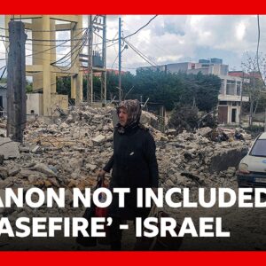 Israel supports US-Iran ceasefire but says it 'does not include Lebanon' | BBC News