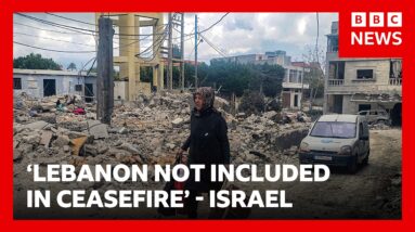Israel supports US-Iran ceasefire but says it 'does not include Lebanon' | BBC News