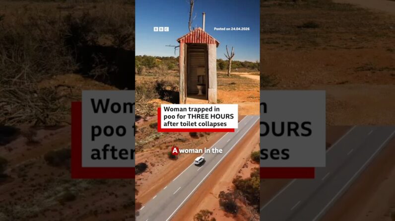 Woman trapped in poo for three hours after outback toilet collapses. #Australia #Outback #BBCNews