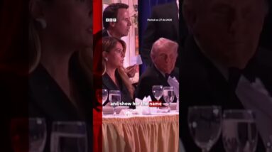 'It was just so crazy' - Correspondents' Dinner entertainer on shooting. #DonaldTrump #BBCNews