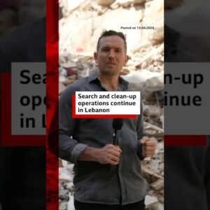 Search and clean-up operations continue in Lebanon. #Lebanon #Israel #BBCNews