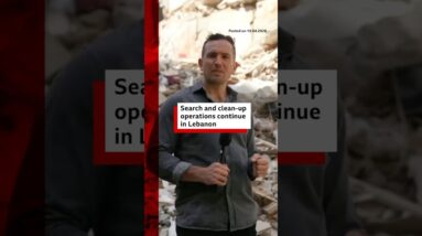 Search and clean-up operations continue in Lebanon. #Lebanon #Israel #BBCNews