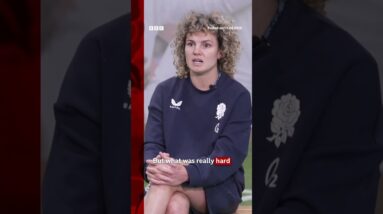 Rugby star Ellie Kildunne reveals body dysmorphia struggle. #BBCNews