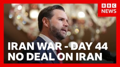 Donald Trump reacts after US-Iran peace talks fail to reach agreement | BBC News