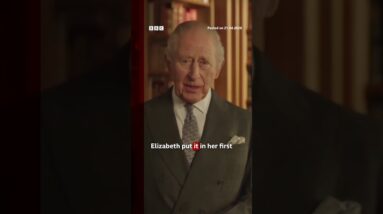 King honours his 'darling Mama', the late Queen, on her centenary. #RoyalFamily #BBCNews