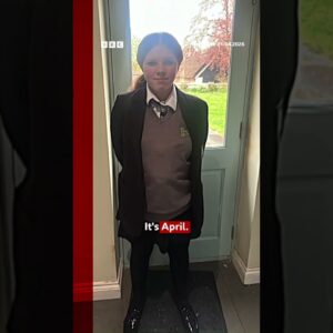 School bans jumpers outside winter months. #School #Uniform #BBCNews