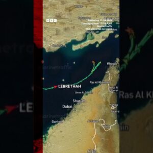 Ships turn around in Strait of Hormuz. #Iran #US #StraitOfHormuz #BBCNews