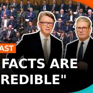 Is UK Prime Minister Keir Starmer fighting for his job over Mandelson row? | BBC Newscast