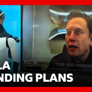 Tesla plans $25bn spend on AI and robotics | BBC News