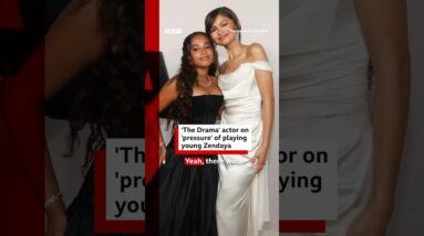 The Drama' actor on 'pressure' of playing young Zendaya. #TheDrama #BBCNews