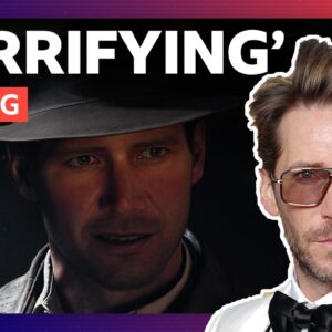 Troy Baker on becoming Indiana Jones | BBC News