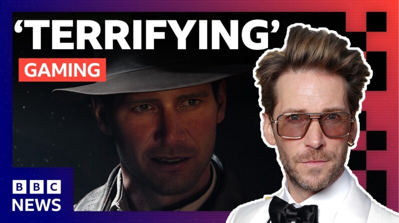 Troy Baker on becoming Indiana Jones | BBC News