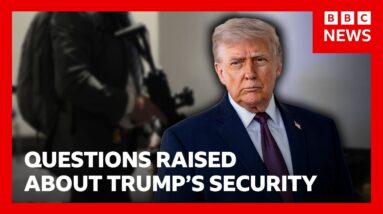White House says Donald Trump 'stands by' Secret Service as shooting suspect due in court | BBC News