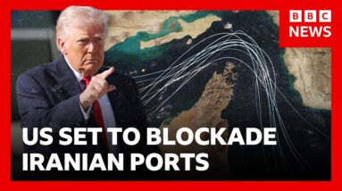 US prepares to blockade the Strait of Hormuz | BBC News