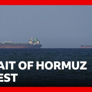 Iran closes Strait of Hormuz again over continued US blockade of ports, state media says | BBC News