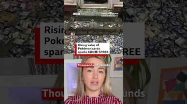Value of Pokémon cards sparks crime spree in UK. #Pokemon #BBCNews