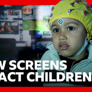 What screens really do to your child’s brain development | BBC News
