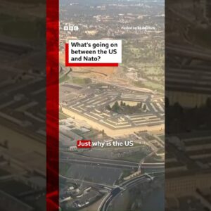 What's going on between the US and Nato? #BBCNews