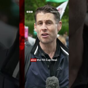 Pro-Palestinian march 'anti-genocide and anti-fascist', organisers say. #Protest #UK #News #BBCNews