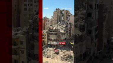 Israel strikes Beirut for first time since Hezbollah ceasefire. #Beirut #Israel #BBCNews