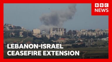 Lebanon says six killed in Israeli strike as US announces ceasefire extension | BBC News