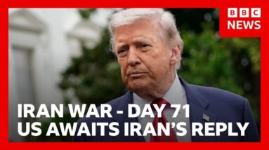 UK sends warship to the Middle East as Trump awaits Iran’s reply to peace plan | BBC News