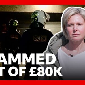 Behind the scenes of an operation targeting online scammers | BBC News