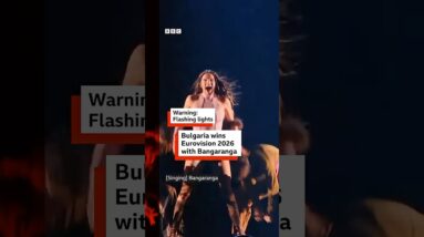 Bulgaria wins 2026 Eurovision Song Contest with Bangaranga. #BBCNews