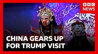 China gears up for Donald Trump visit | BBC News