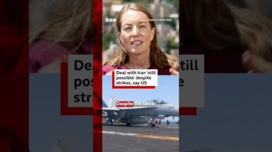 Deal with Iran 'still possible' despite strikes, says US. #Iran #US #BBCNews