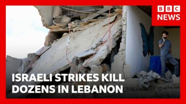 Dozens killed in Lebanon as Israel intensifies strikes | BBC News