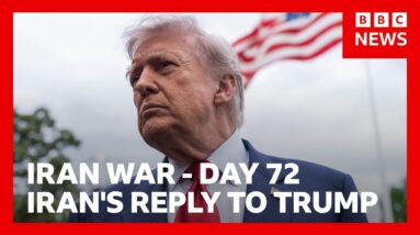Iran sends its response to President Trump's latest proposal aimed at ending the war | BBC News