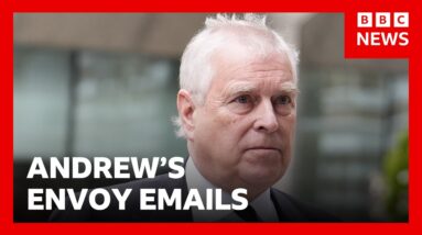 Palace was handed Andrew's controversial envoy emails six years ago | BBC News